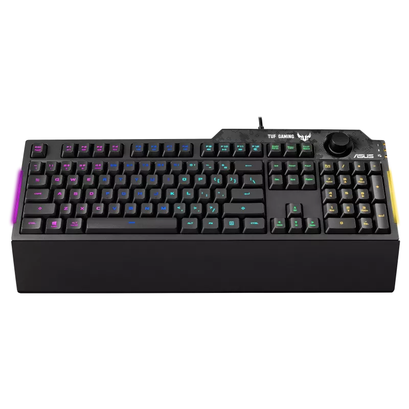Keyboard USB ASUS TUF Gaming K1 RGB (90MP01X0-BKUA00)