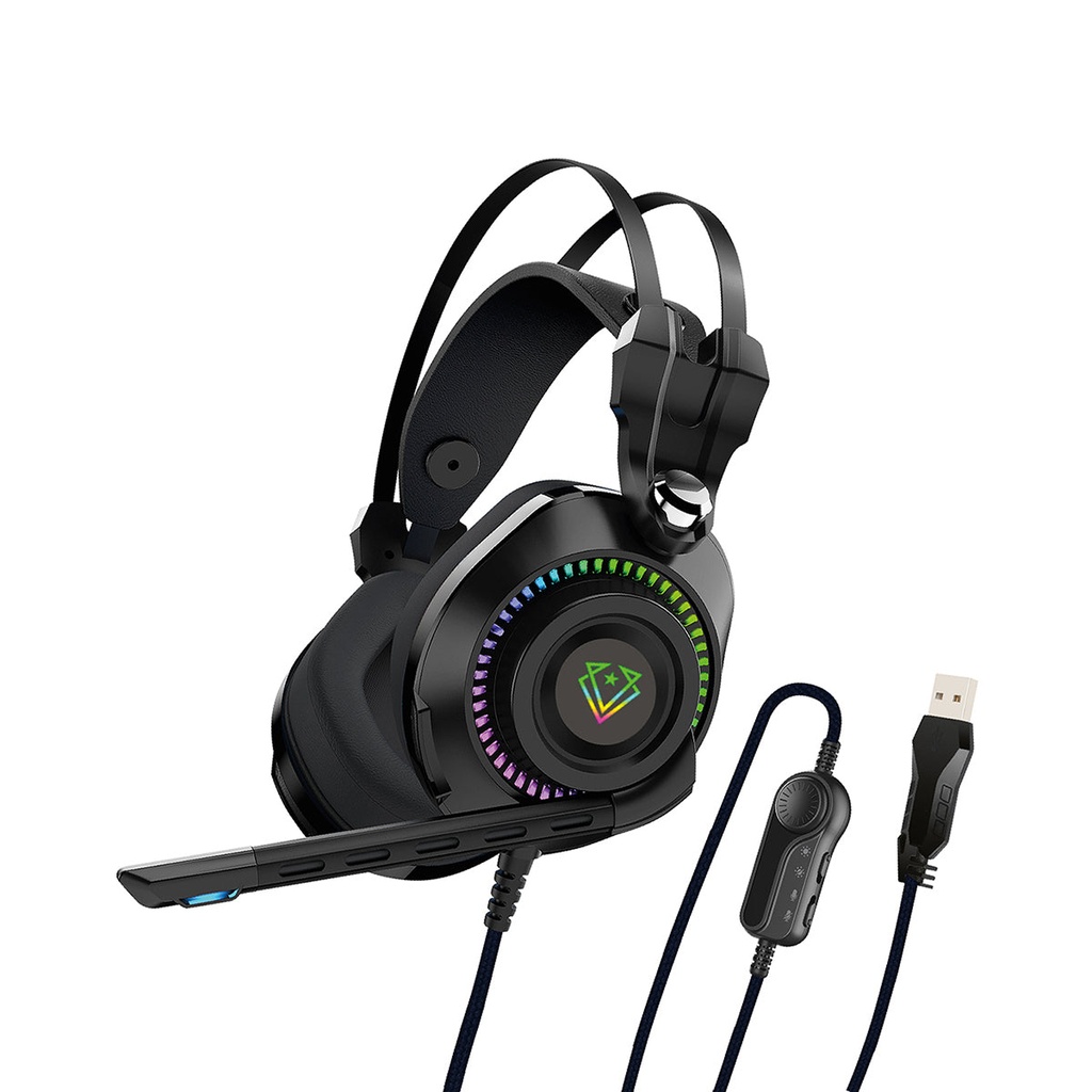 Vertux High Definition GameCommand™ Over-Ear Gaming Headset Bogota.Black