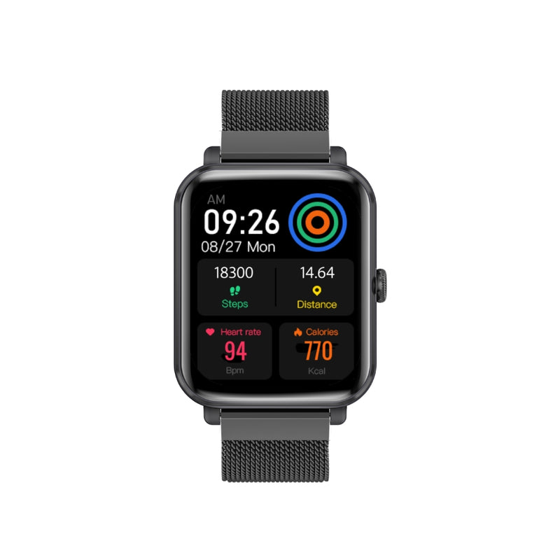 Promate SuperFit™ Smartwatch with Media Storage PROWATCH-M18.GRAPHITE
