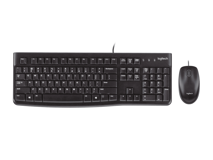 Keyboard Combo Logitech MK120 (FR)