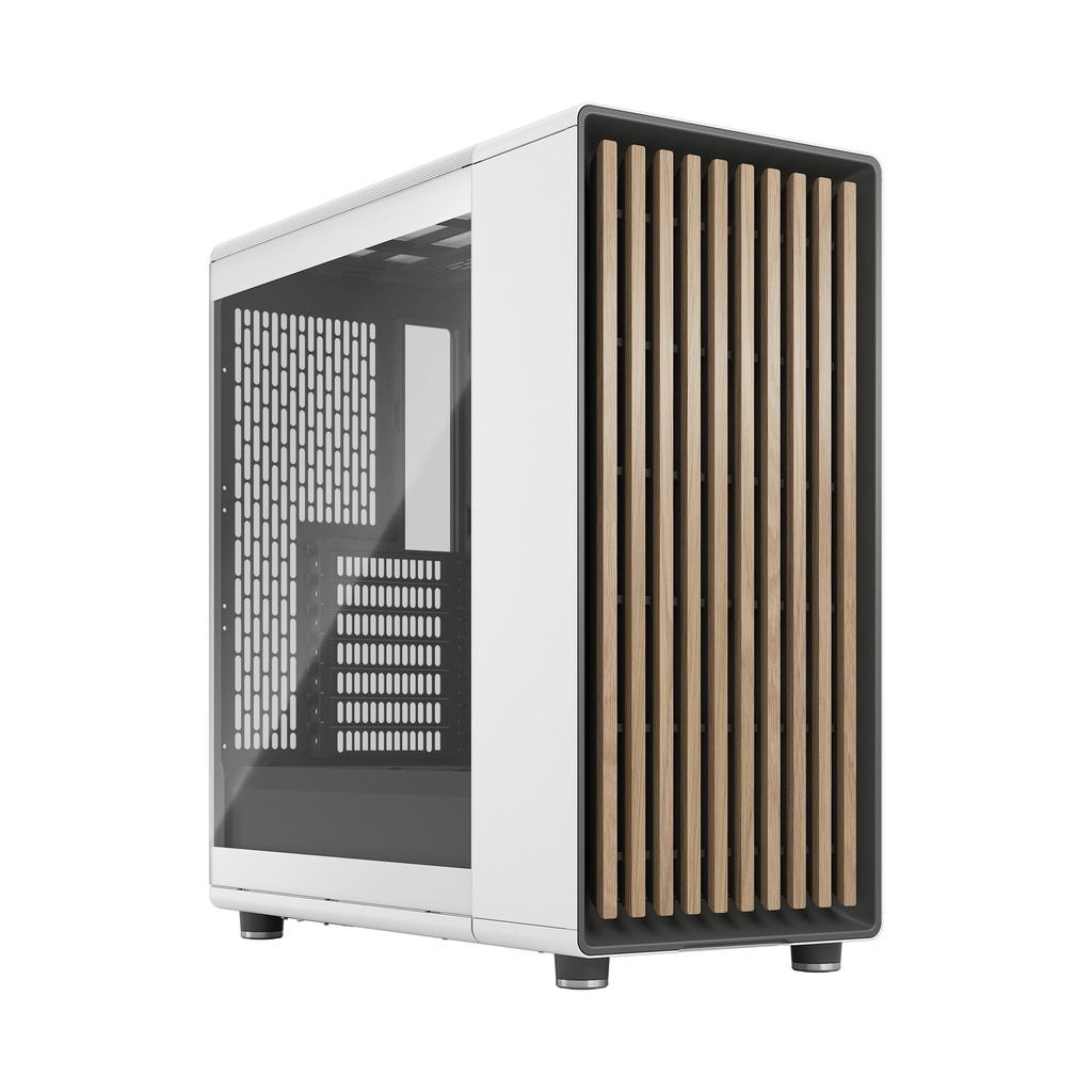 Casing Fractal North Chalk White TG Mid Tower Case