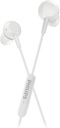 Philips wired in-ear headphones with mic (TAE5008WT/00) USB-C, 3-button in-line remote, Powerful Bass,10mm, 1.2m cable,  Silicone ear tip, White