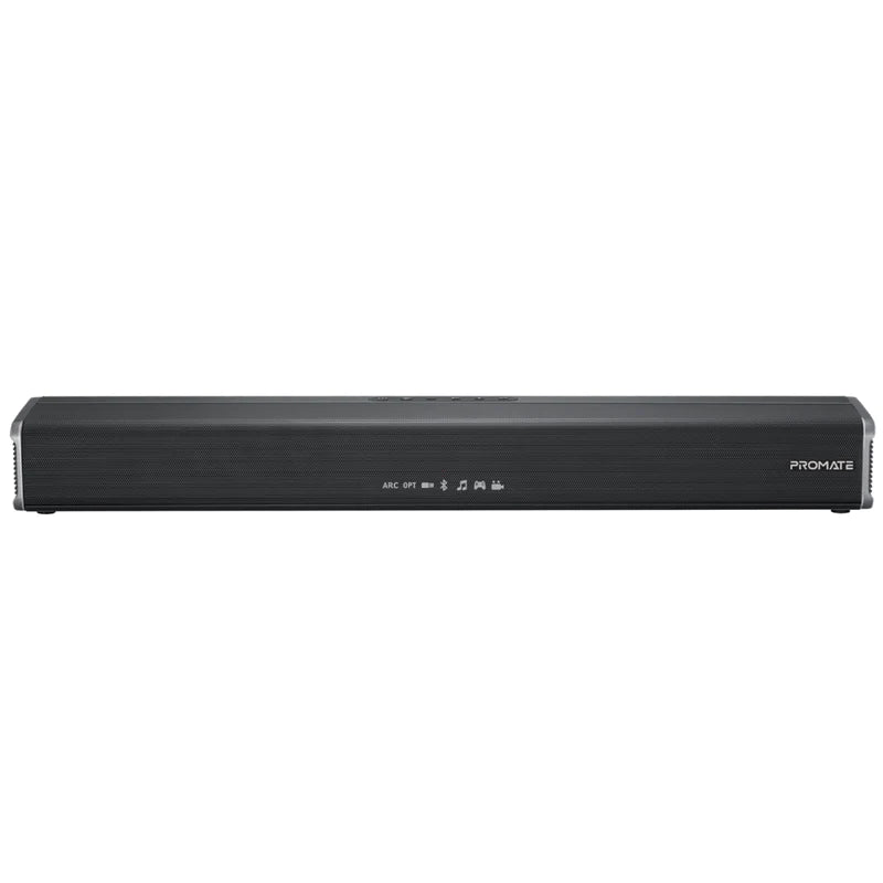 Promate 60W Ultra-Slim SoundBar with Built-in Subwoofer (CASTBAR-60.UK)