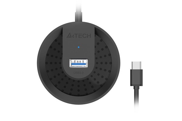 Hub Usb 3.0 4 Port USB-C Plug A4Tech HUB-30C