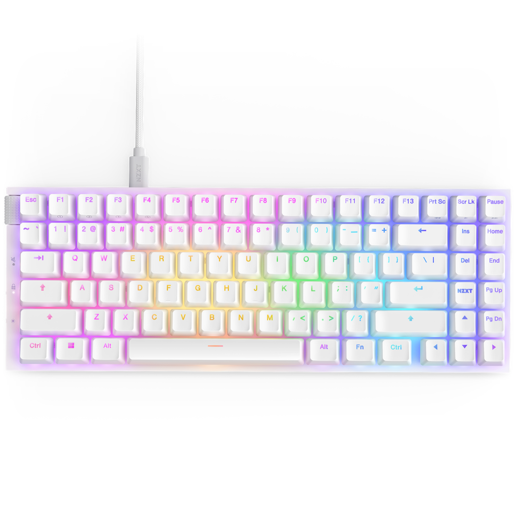 Keyboard NZXT Function 2 Mini TKL White (KB-002NW-US)