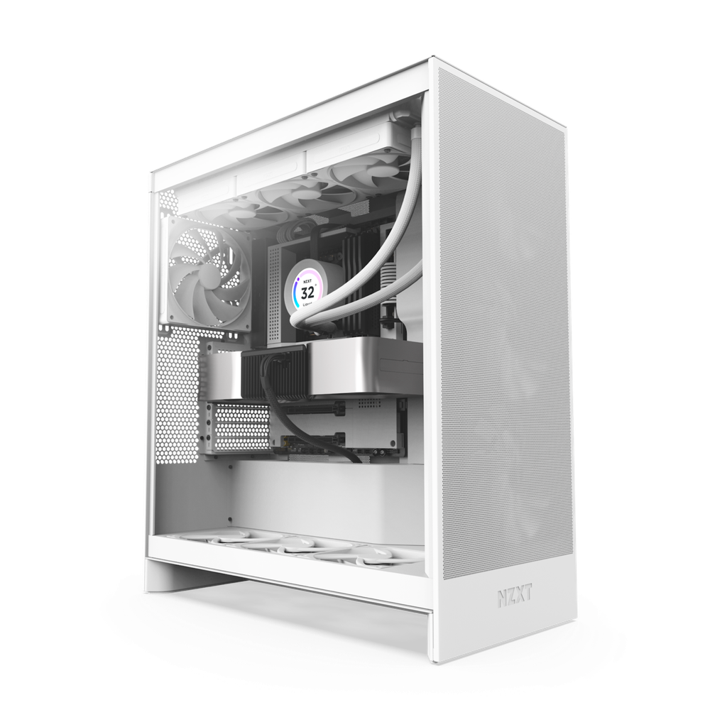 Casing H7 Flow Mid-Tower ATX Airflow White