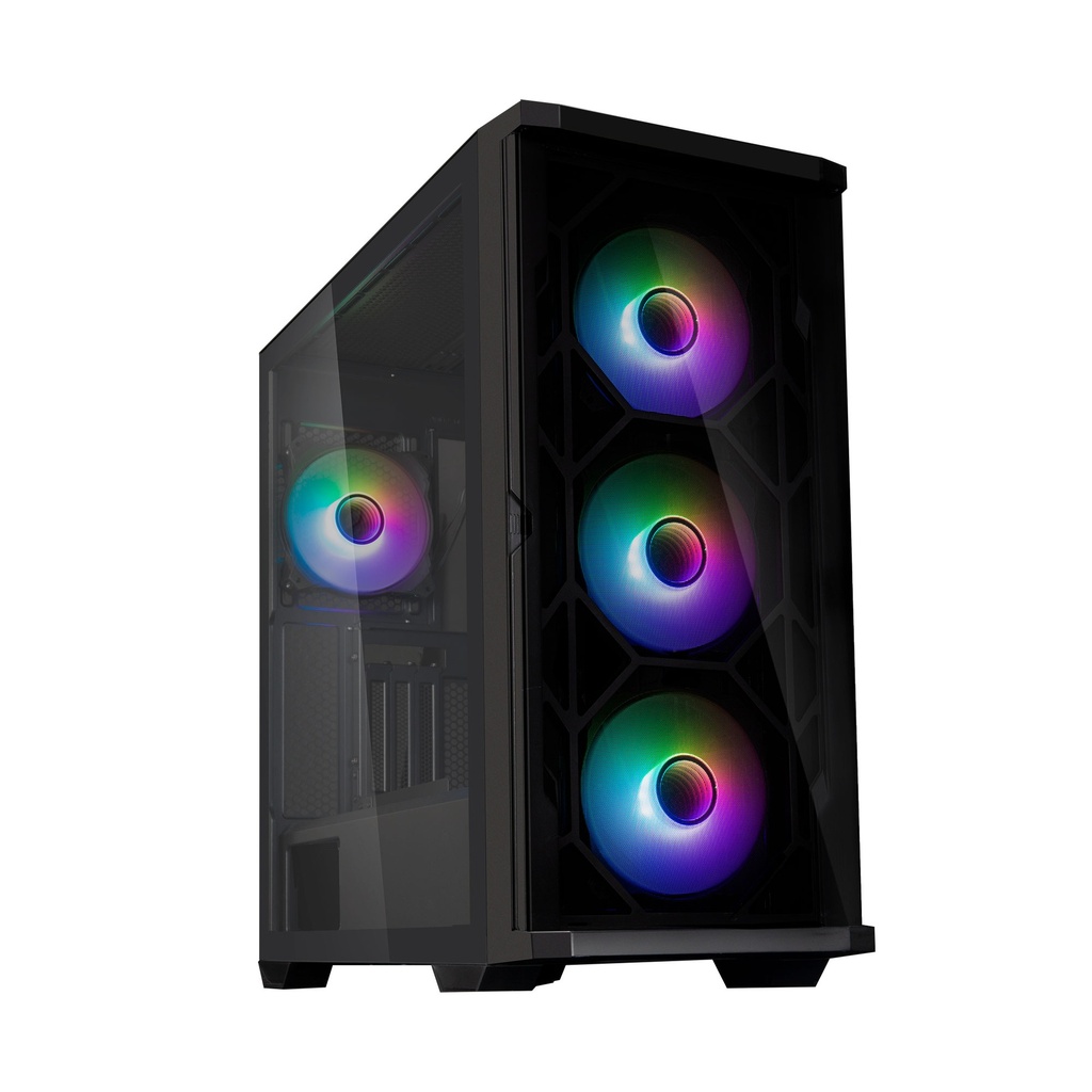 Casing Zalman  Z10 Duo Black  ATX Mid Tower Gaming