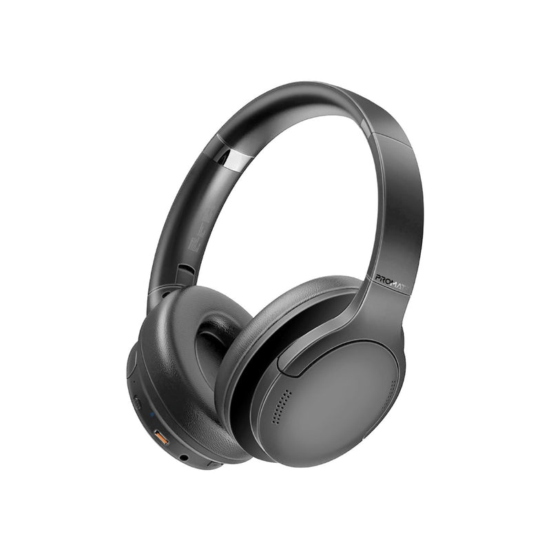 Promate Headphones High Fidelity Over-Ear Wireless Headphones (LABOCA-PRO.BLACK)