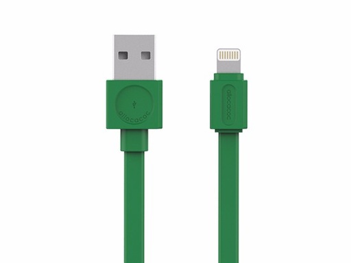 [AL-USB-10452GN/USBMBC] Allocacoc USB Cable MicroUSB Basic Green (10452GN/USBMBC)