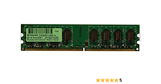 [MPC-ZEP-DDR2-2GB-PC800] Memory PC Zeppelin DDR2 2Gb PC800