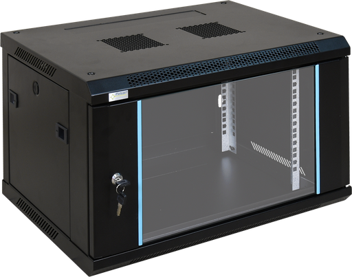 [NCB-6U-600X450-FAN-PDU] Network Cabinet 6U 600X450 (with fan and PDU 8 outlets)