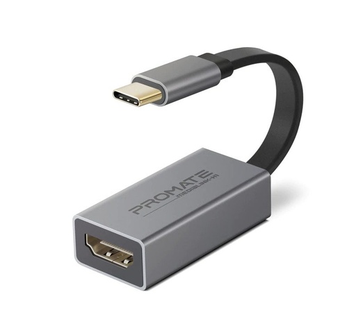 [PRO-CABLE-MEDIALINK-H1.GREY] Promate USB-C to HDMI  MEDIALINK-H1.GREY (USB-3.0, HDMI)