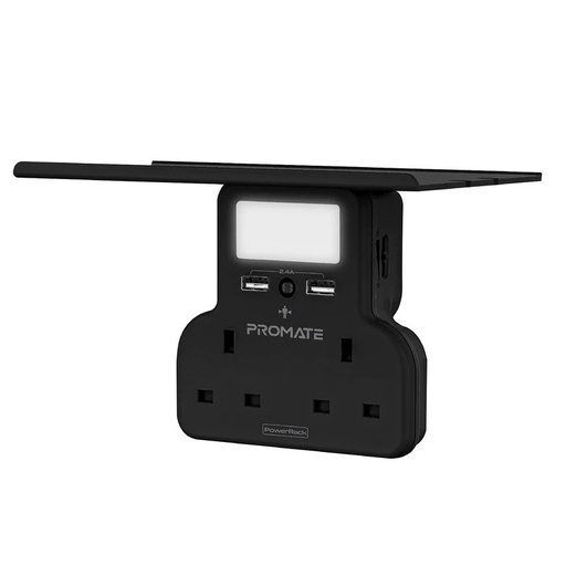 [PRO-CH-POWERRACK.UK-BK] Promate PowerRack UK Black(350W)
