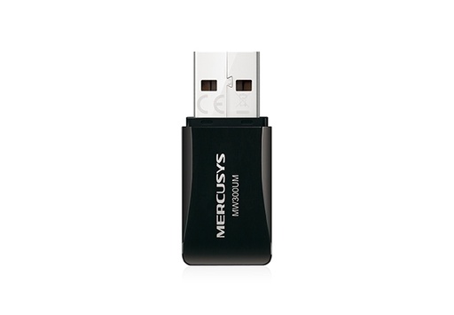 [DUP NX-TP-MW300UM] Mercusys Wireless Wifi Adapter 300Mbps (MW300UM) (Mini USB Adapter)