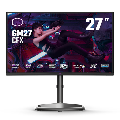 [MON-CM-CMI-GM27-CFX-EK-BLACKFRIDAY] Cooler Master Monitor Curve 27"  CMI-GM27-CFX-EK Gaming Monitor