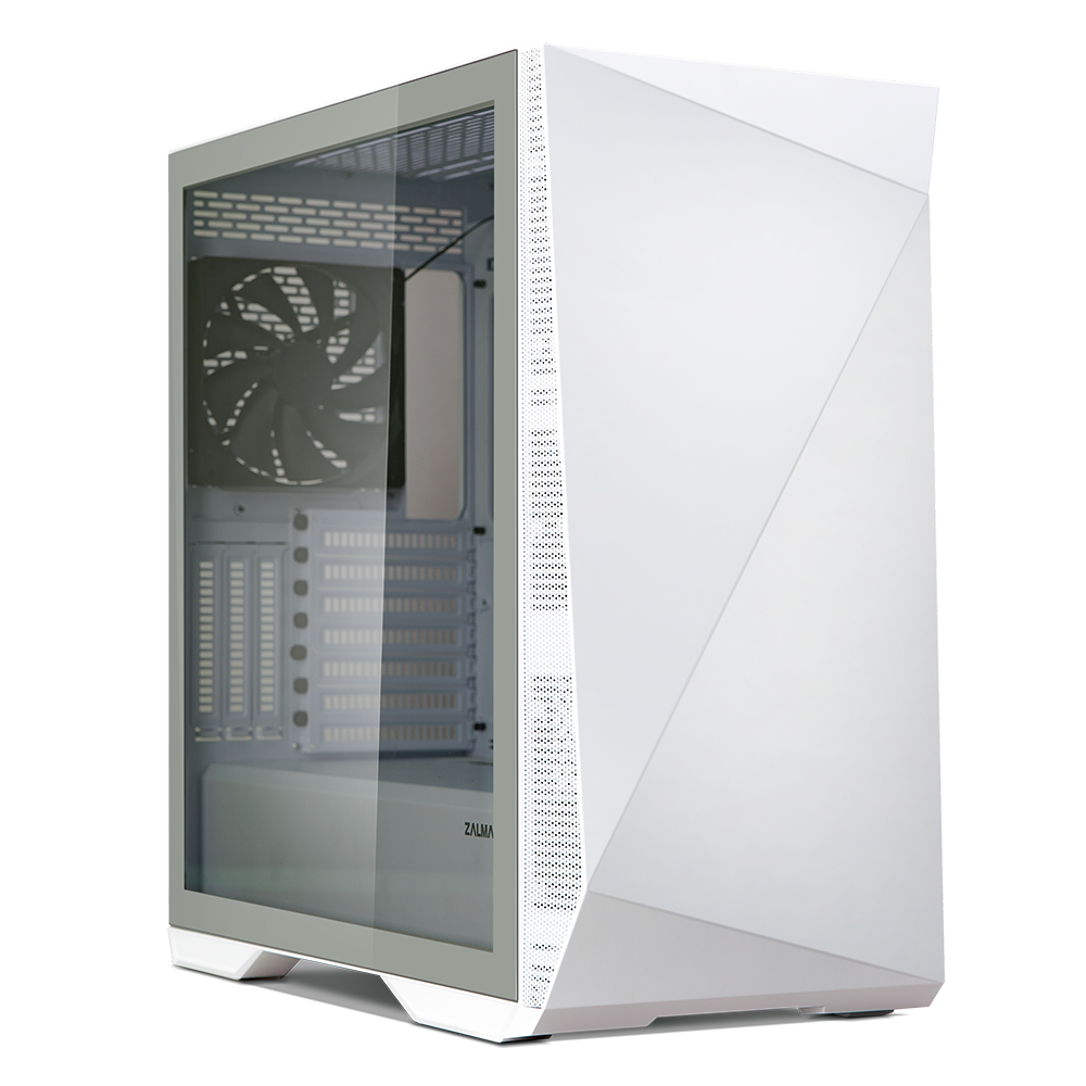 Casing Zalman Z9 Iceberg ATX Mid Tower White Gaming Case | Compuspeed