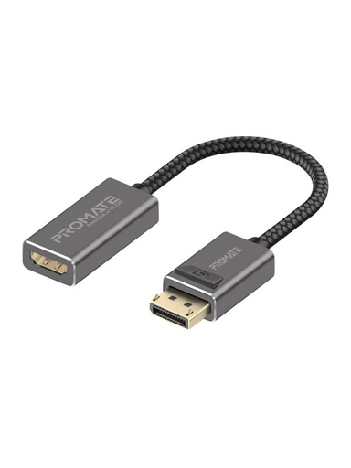 [PRO-CABLE-MEDIALINK-DP] Promate MediaLink‐DP DisplayPort to HDMI Adapter with 4k Resolution