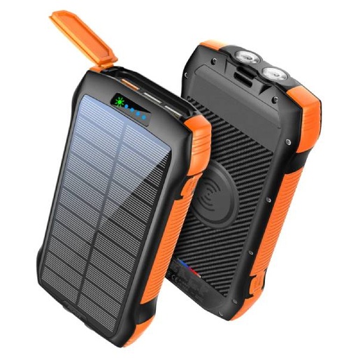 [PRO-PB-SolarTank-20PDQi] Promate SolarTank-20PDQi 20000mAh Rugged EcoLight™ Solar Power Bank