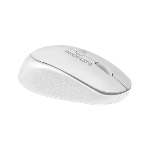 [PRO-MU-TRACKER.WHITE] Promate 1600DPI MaxComfort® Ergonomic Wireless Mouse TRACKER.White 