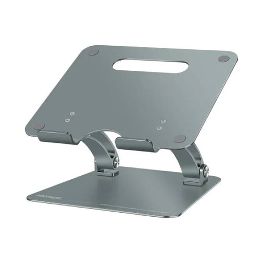 [PRO-COOL-DESKMATE-7.GREY] Promate DeskMate-7.GREY Ergonomic Multi-Level Aluminum Laptop Stand