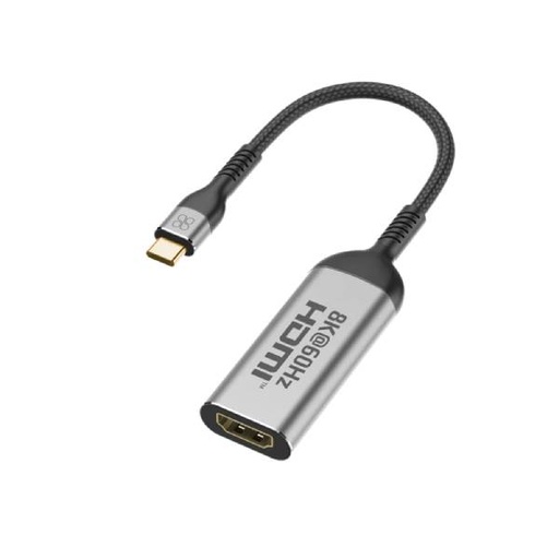 [PRO-CABLE-MEDIALINK-8K] Promate MediaLink-8K 8K@60Hz CrystalClarity™ USB-C to HDMI Adapter