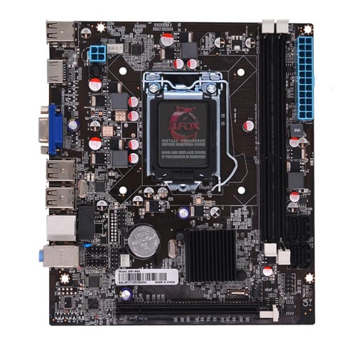 [MB-1155-AF-IH61-MA5-V6] Motherboard Intel1155/DDR3 Afox (IH61-MA5-V6)