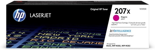 Toner Original HP 207X (W2213X) Magenta LaserJet Toner Cartridge