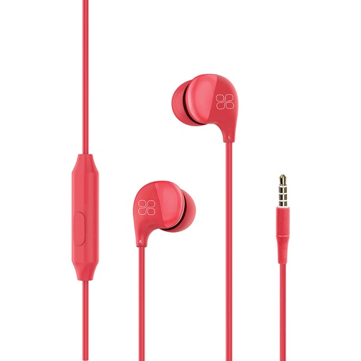 [PRO-EA-COMET.RED] Promate HD Stero In-Ear Wired Earphone with Microphone (COMET.RED)