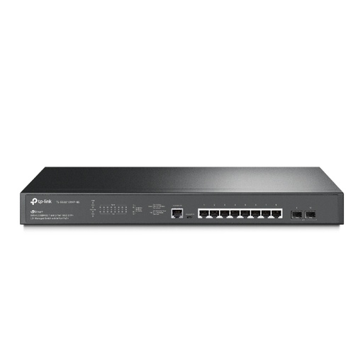 [NS-TP-SG3210XHP-M2( UN)] TP-Link JetStream 8-Port 2.5GBASE-T and 2-Port 10GE SFP+ L2+ Managed Switch with 8-Port PoE+ (SG3210XHP-M2)