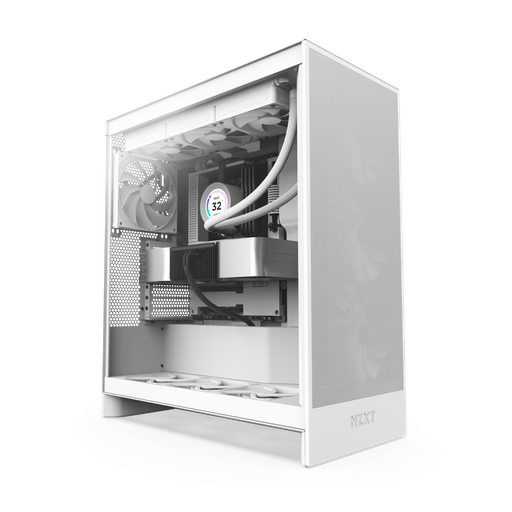 [CA-NZXT-CM-H72FW-01] Casing H7 Flow Mid-Tower ATX Airflow White