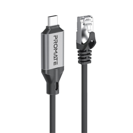 [PRO-CABLE-Clink-RJ45] Promate High-Speed USB-C to Gigabit Ethernet Cable (Clink-RJ45)